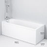 Акриловая ванна AM.PM Spirit 170x70 без гидромассажа