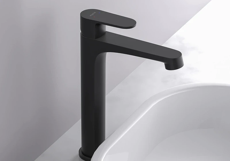 Смеситель для раковины Aquatek Оберон AQ1204MB Черный матовый