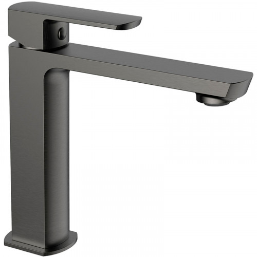 Смеситель для раковины Vincea Next VBF-1N1GM Вороненая сталь латунь