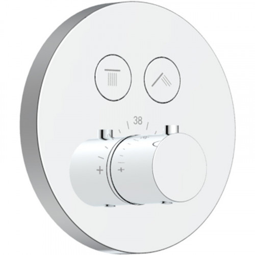 Душевая система AQUAme AQM8401CR с термостатом Хром латунь встраиваемый