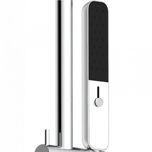 Душевая система AQUAme AQM8401CR с термостатом Хром латунь встраиваемый