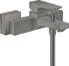 Смеситель для ванны Hansgrohe Metropol 32540340 Шлифованный черный хром латунь на стену