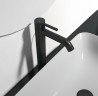 Смеситель для раковины Ideal Standard Ceraline BC194XG Черный шелк латунь на столешницу