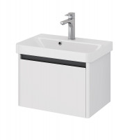 Тумба под раковину Dreja Luxury 55 99.2009 подвесная цвет Белый матовый