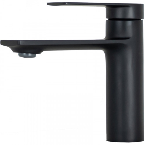 Смеситель для раковины Orange Berni M09-021b Черный матовый латунь