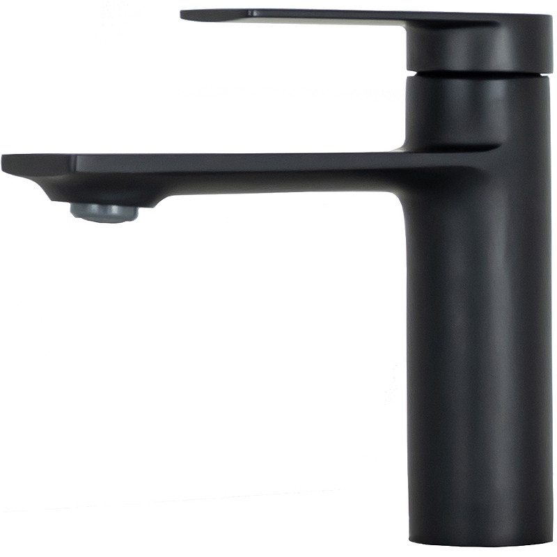 Смеситель для раковины Orange Berni M09-021b Черный матовый латунь