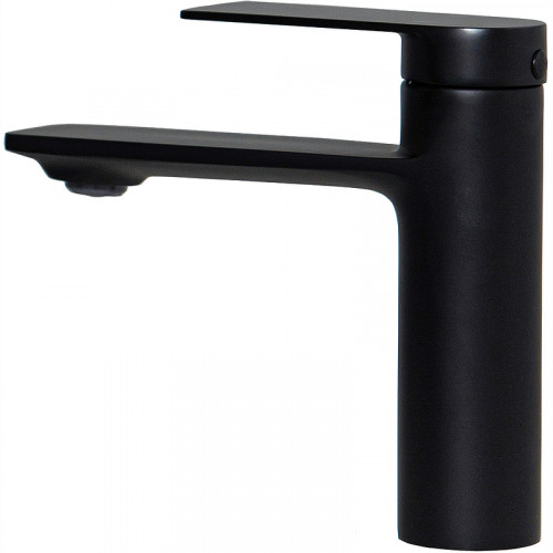 Смеситель для раковины Orange Berni M09-021b Черный матовый латунь