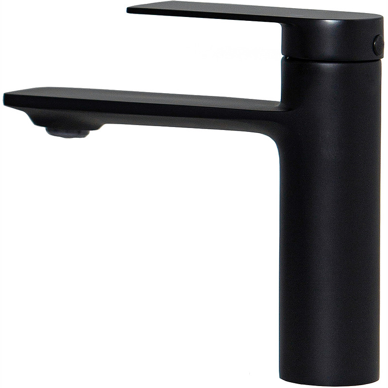 Смеситель для раковины Orange Berni M09-021b Черный матовый латунь