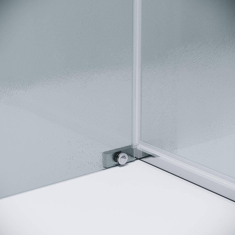 Душевая стенка Grossman Pragma 100 200.K33.03.100.10.02 профиль Хром стекло шиншилла