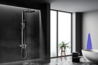 Душевая система Lemark Tropic LM7004C Хром латунь на стену