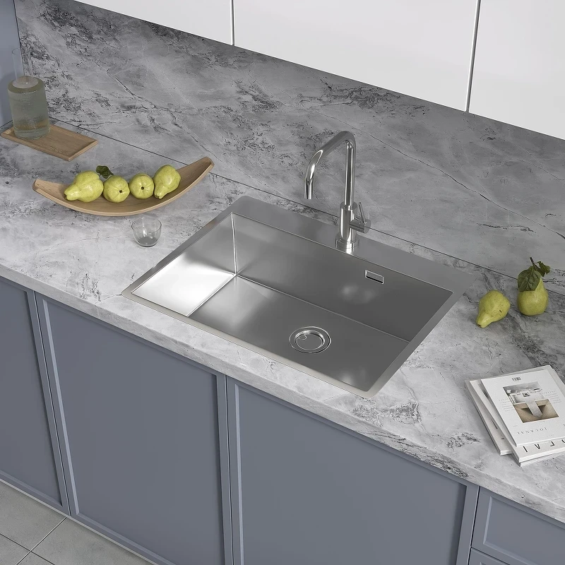 Кухонная мойка Reflexion Iseo 65 RX2265SS цвет Полированная сталь