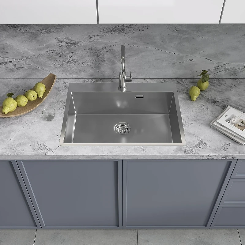 Кухонная мойка Reflexion Iseo 65 RX2265SS цвет Полированная сталь