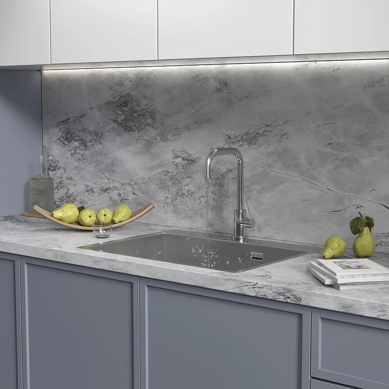 Кухонная мойка Reflexion Iseo 65 RX2265SS цвет Полированная сталь
