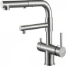 Смеситель для кухни ZorG Inox SZR-3216 Нержавеющая сталь нержавеющая сталь