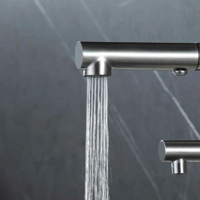 Смеситель для кухни ZorG Inox SZR-3216 Нержавеющая сталь нержавеющая сталь