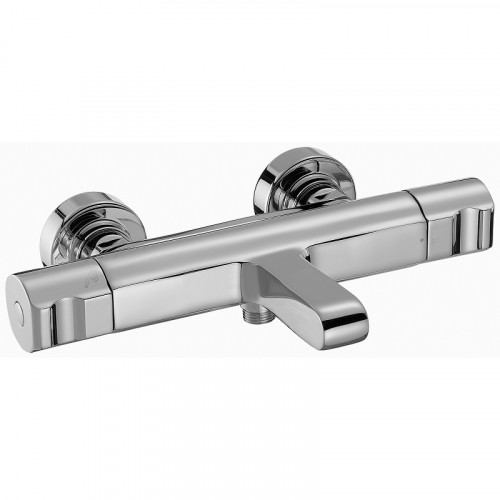 Смеситель для ванны Jacob Delafon Singulier E10870-CP с термостатом Хром латунь на стену