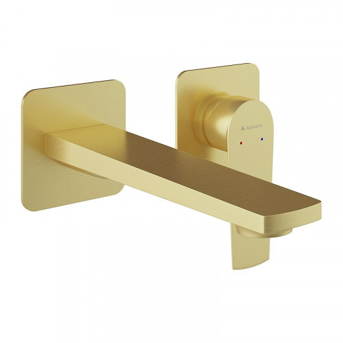 Смеситель для раковины Aqueduto LINHA LIN0450 цвет Шлифованное золото