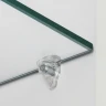 Зеркальный шкаф Style Line Жасмин 2 Люкс 60 ЛС-00000216 с подсветкой Белый МДФ / ЛДСП, стекло