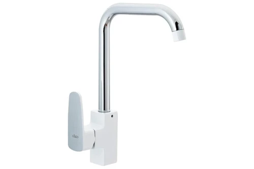Смеситель для кухни Ekko E40301 цвет Хром Белый