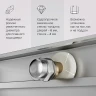 Душевой уголок AM.PM X-Joy 100х80 W94G-403-100280-MT1K профиль Хром матовый стекло прозрачное