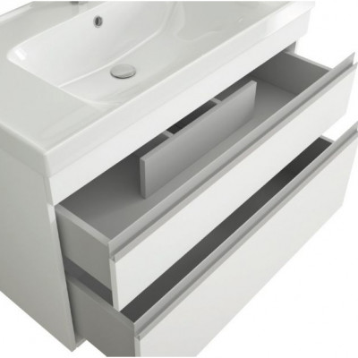 Тумба под раковину Dreja Grace Plus 60 99.0904 Белый глянец МДФ / ЛДСП