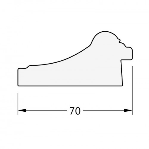 Зеркало Evoform Octagon 63х63 BY 3665 в багетной раме - Старое дерево с плетением 70 мм стекло