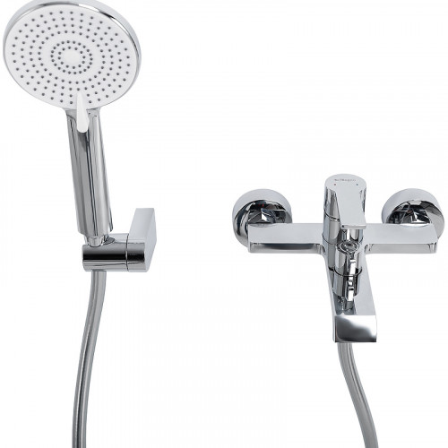 Смеситель для ванны BelBagno Aurora AURORA-VASM-CRM Хром латунь на стену