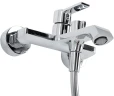 Смеситель для ванны BelBagno Aurora AURORA-VASM-CRM Хром латунь на стену