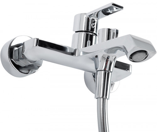 Смеситель для ванны BelBagno Aurora AURORA-VASM-CRM Хром латунь на стену