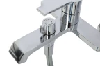 Смеситель для ванны BelBagno Aurora AURORA-VASM-CRM Хром латунь на стену