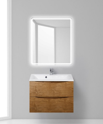 Тумба под раковину BelBagno Marino 75 MARINO-750-2C-SO-RN-P подвесная Rovere Nature МДФ / ЛДСП