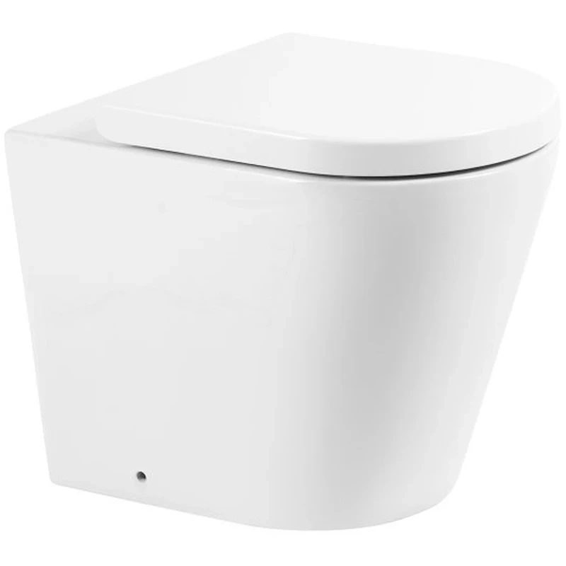 Унитаз BelBagno Flay-R BB1003CBR приставной без сиденья фаянс приставной