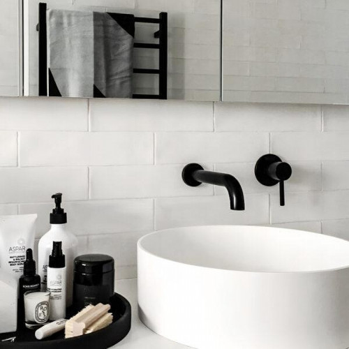 Смеситель для раковины ALMAes Atlas TVZ-0813 цвет Черный матовый