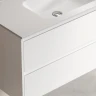 Тумба под раковину Sancos Libra 100 LB100W подвесная Белый глянец МДФ / ЛДСП