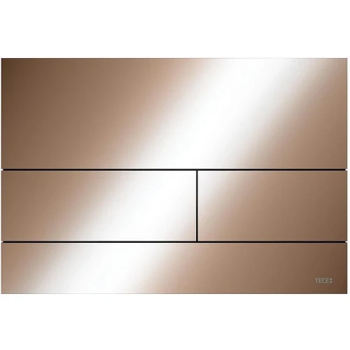 Кнопка смыва для инсталляции Tece Square II 9240841 PVD Polished Red Gold