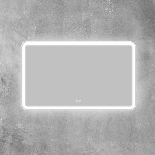 Зеркало BelBagno Marino 100 SPC-MAR-1000-600-LED-TCH-WARM с подсветкой с подогревом с сенсорным выключателем стекло