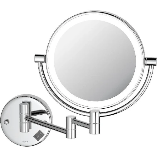 Косметическое зеркало Aquatek AQ4912CR с подсветкой Хром