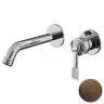 Смеситель для раковины Remer Atelier AL15PLWBBR цвет Бронза масляная