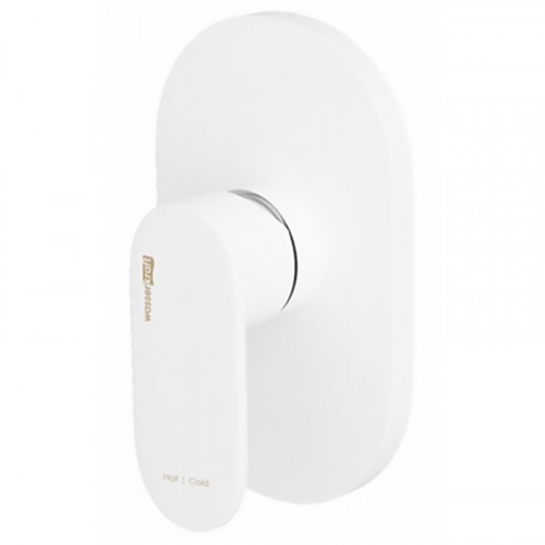 Гигиенический душ со смесителем WasserKRAFT А85056 Белый матовый латунь на стену