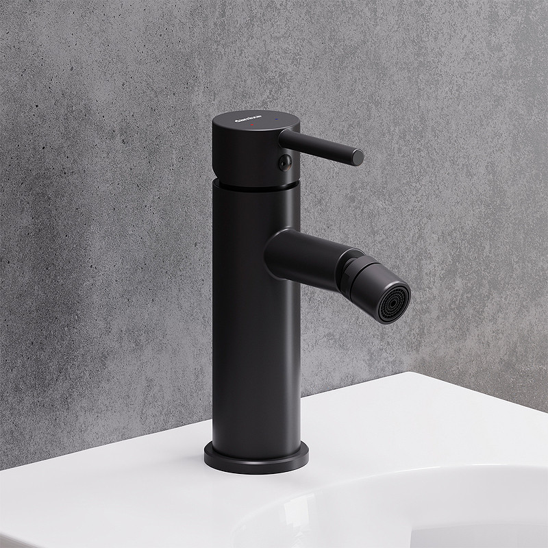 Смеситель для биде Damixa Scandinavian Pure 360240300 Черный матовый латунь