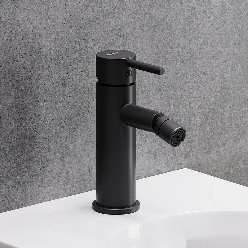 Смеситель для биде Damixa Scandinavian Pure 360240300 Черный матовый латунь