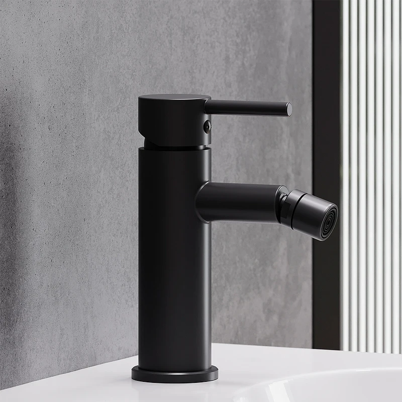 Смеситель для биде Damixa Scandinavian Pure 360240300 Черный матовый латунь