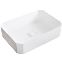 Раковина-чаша BelBagno 49 BB1386 Белая фаянс накладная