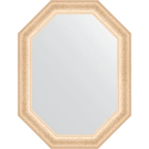 Зеркало Evoform Octagon 65x85 BY 7143 в багетной раме - Старый гипс 82 мм стекло