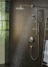 Шланговое подключение Hansgrohe Fixfit S 26453140 Шлифованная бронза