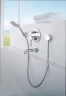 Шланговое подключение Hansgrohe Fixfit S 26453140 Шлифованная бронза