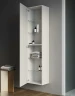 Шкаф пенал Creto Luna 40 L 17-PenIV40L подвесной Ivory МДФ / ЛДСП