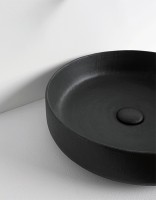 Раковина-чаша Artceram Cognac 48 COL002 17 00 Nero matt фаянс накладная