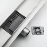Душевой лоток Gappo G86007-3 с решеткой Нержавеющая сталь