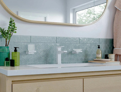 Смеситель для раковины Hansgrohe Metropol 32507700 Белый матовый латунь